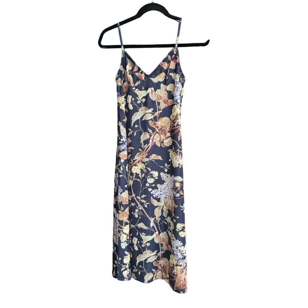NWT Zimmermann Sabotage Ruffle Midi Dress Wisteria Midnight Size 1 (US 6) - Picture 11 of 16